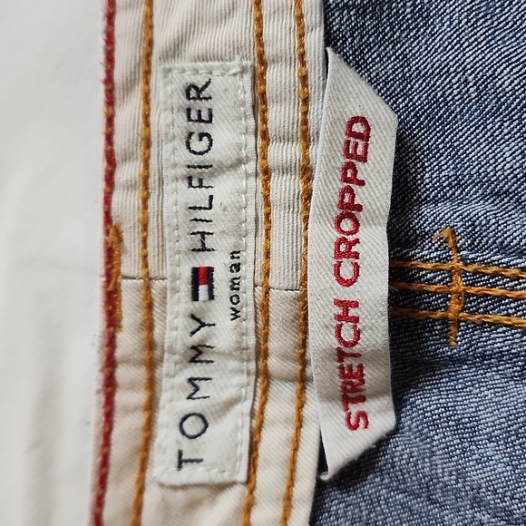 Size 18 Tommy Hilfiger stretch crop jeans.    B44 - Picture 9 of 13